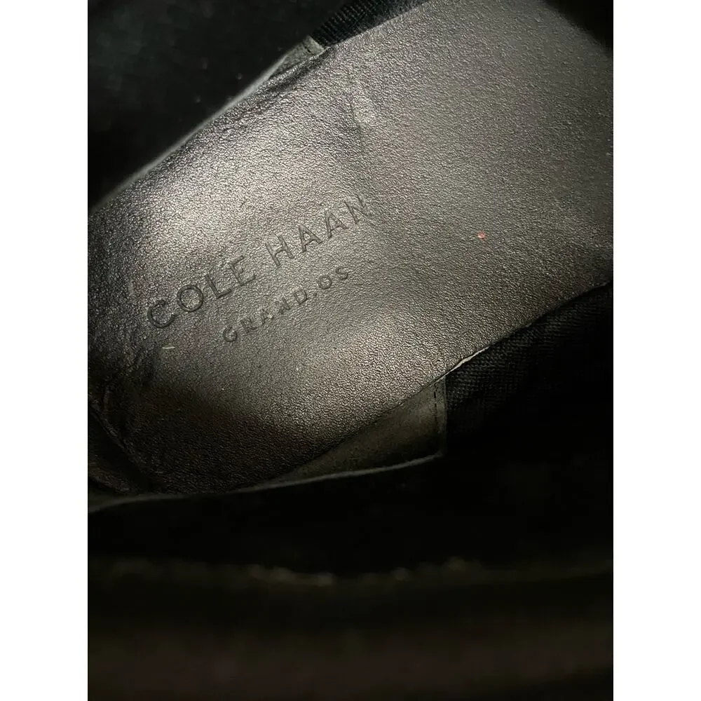 COLE HAAN Owen Sport Black High Top Size 11.5‎ Men Leather/suede Lace-Up